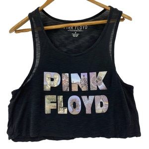 Pink Floyd Crop Muscle Top